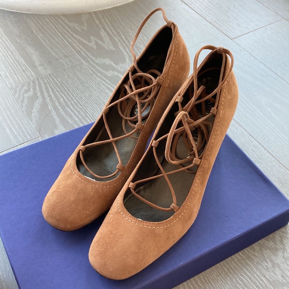 Stuart Weitzman Lace up heels